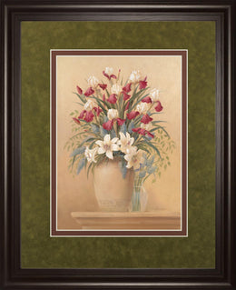 Classic Petal Ii By Gloria Eriksen 34X40 Framed Print