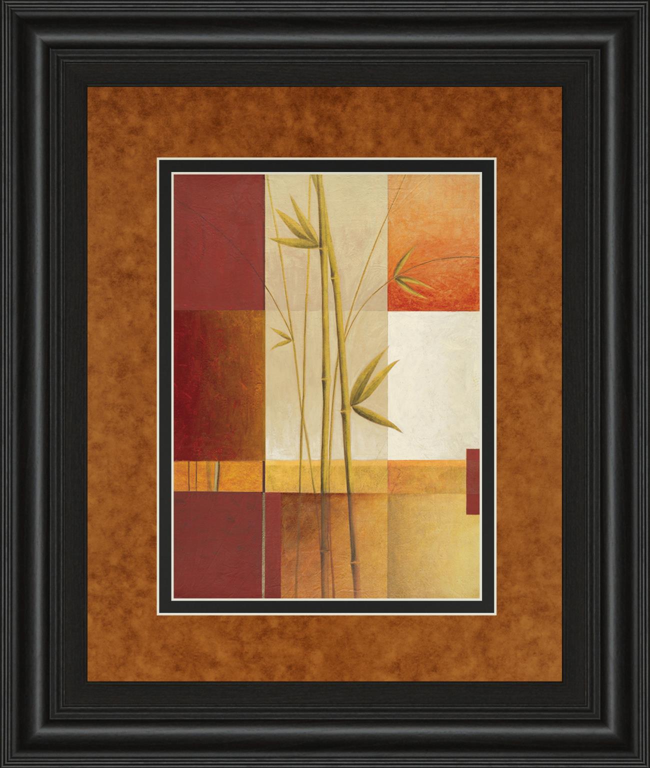 Contemporary Bamboo I By Estudio Arte 34X40 Framed Print