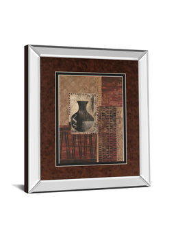 Mirrored Frame Artifact Revival I By Maria Donovan 34X40 Mirror Frame Print