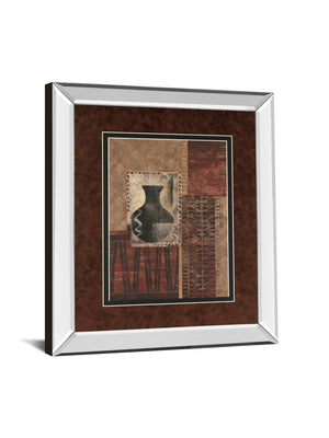 Mirrored Frame Artifact Revival I By Maria Donovan 34X40 Mirror Frame Print