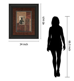 Artifact Revival I By Maria Donovan 34X40 Framed Print