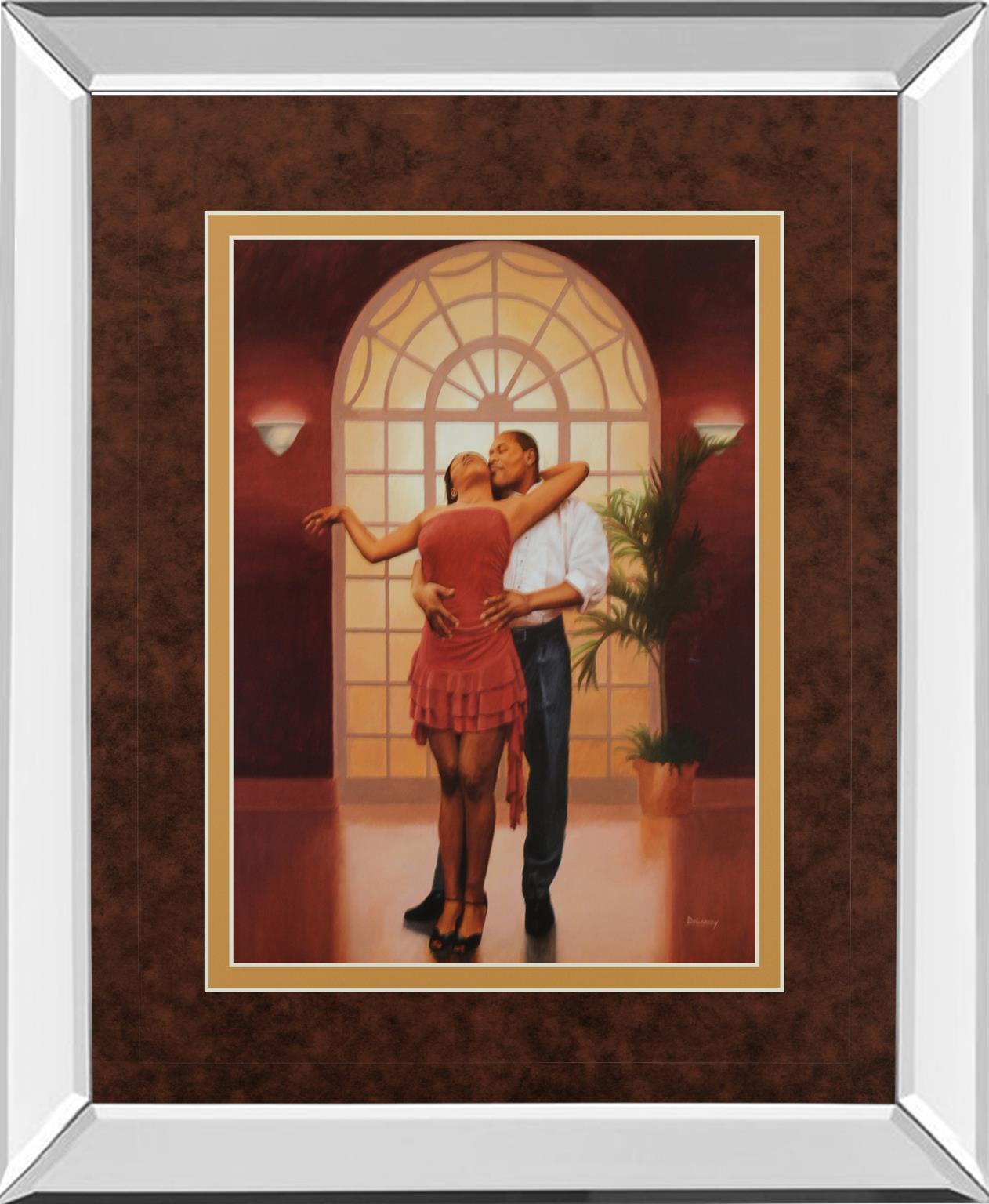 Mirrored Frame Heavenly Arch By Delancy 34X40 Mirror Frame Print