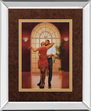 Mirrored Frame Heavenly Arch By Delancy 34X40 Mirror Frame Print