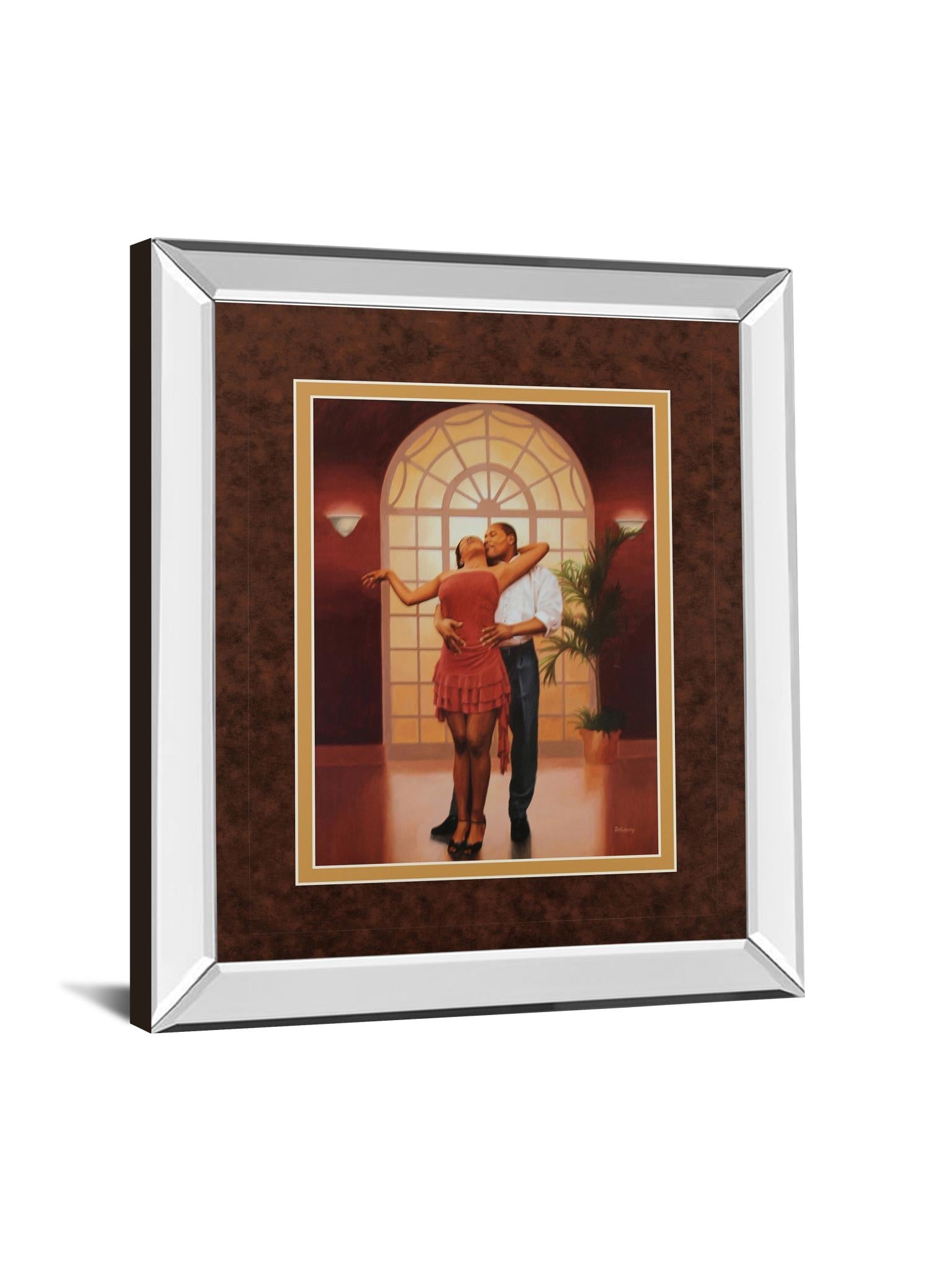 Mirrored Frame Heavenly Arch By Delancy 34X40 Mirror Frame Print