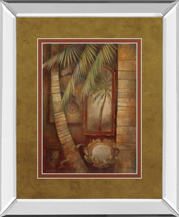 Mirrored Frame Global Winds Ii By Eliane Volherbst-Lane 34X40 Mirror Frame Print