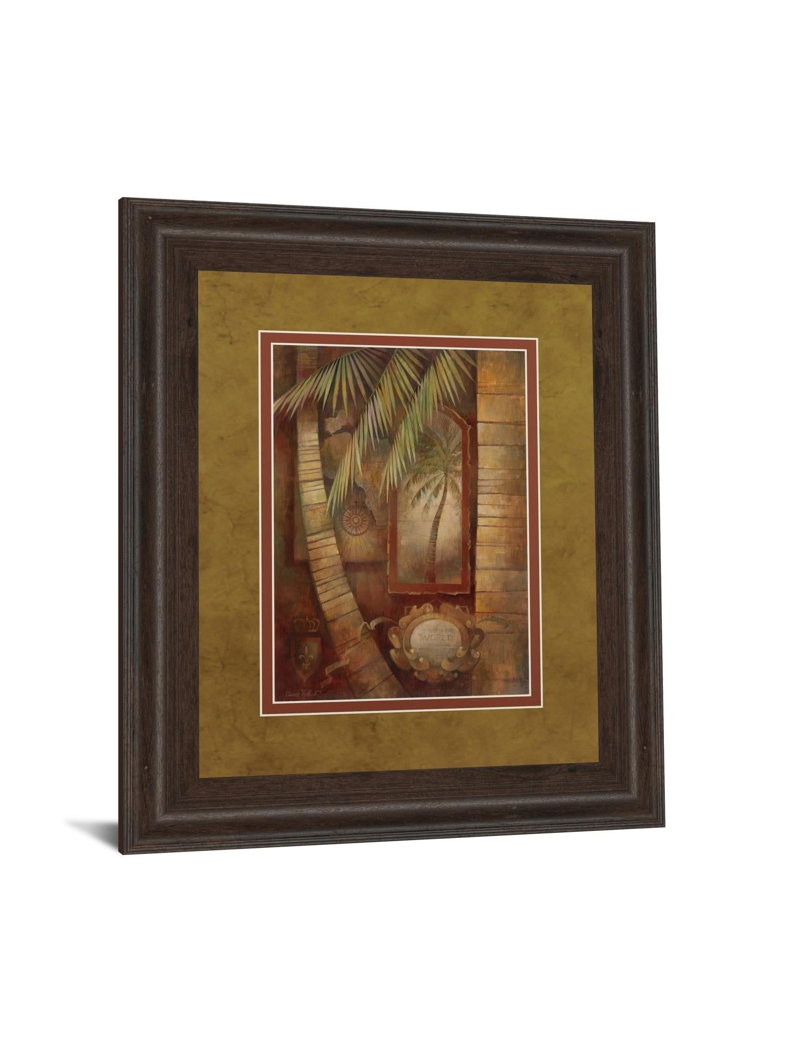 Global Winds Ii By Eliane Volherbst-Lane 34X40 Framed Print
