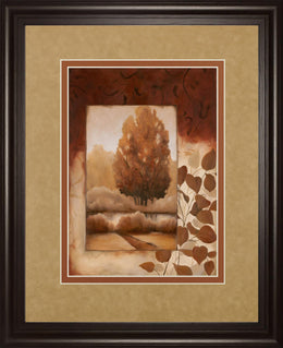 Fall Vignette Ii By Carol Robinson 34X40 Framed Print