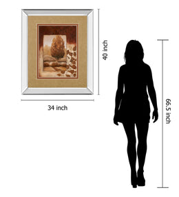 Mirrored Frame Fall Vignette Ii By Carol Robinson 34X40 Mirror Frame Print