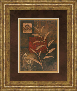 Copper Rhythm Ii By Vivian Flasch 34X40 Framed Print