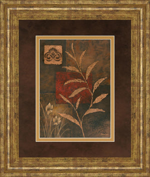 Copper Rhythm Ii By Vivian Flasch 34X40 Framed Print