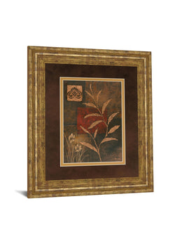 Copper Rhythm Ii By Vivian Flasch 34X40 Framed Print