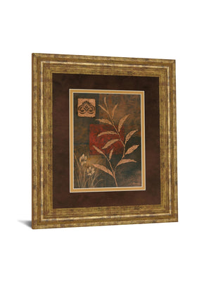 Copper Rhythm Ii By Vivian Flasch 34X40 Framed Print