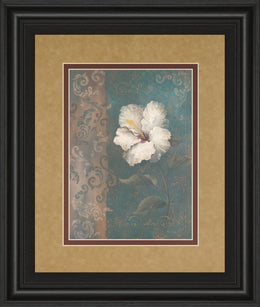 Floral Trans Ii By Vivian Flasch 34X40 Framed Print