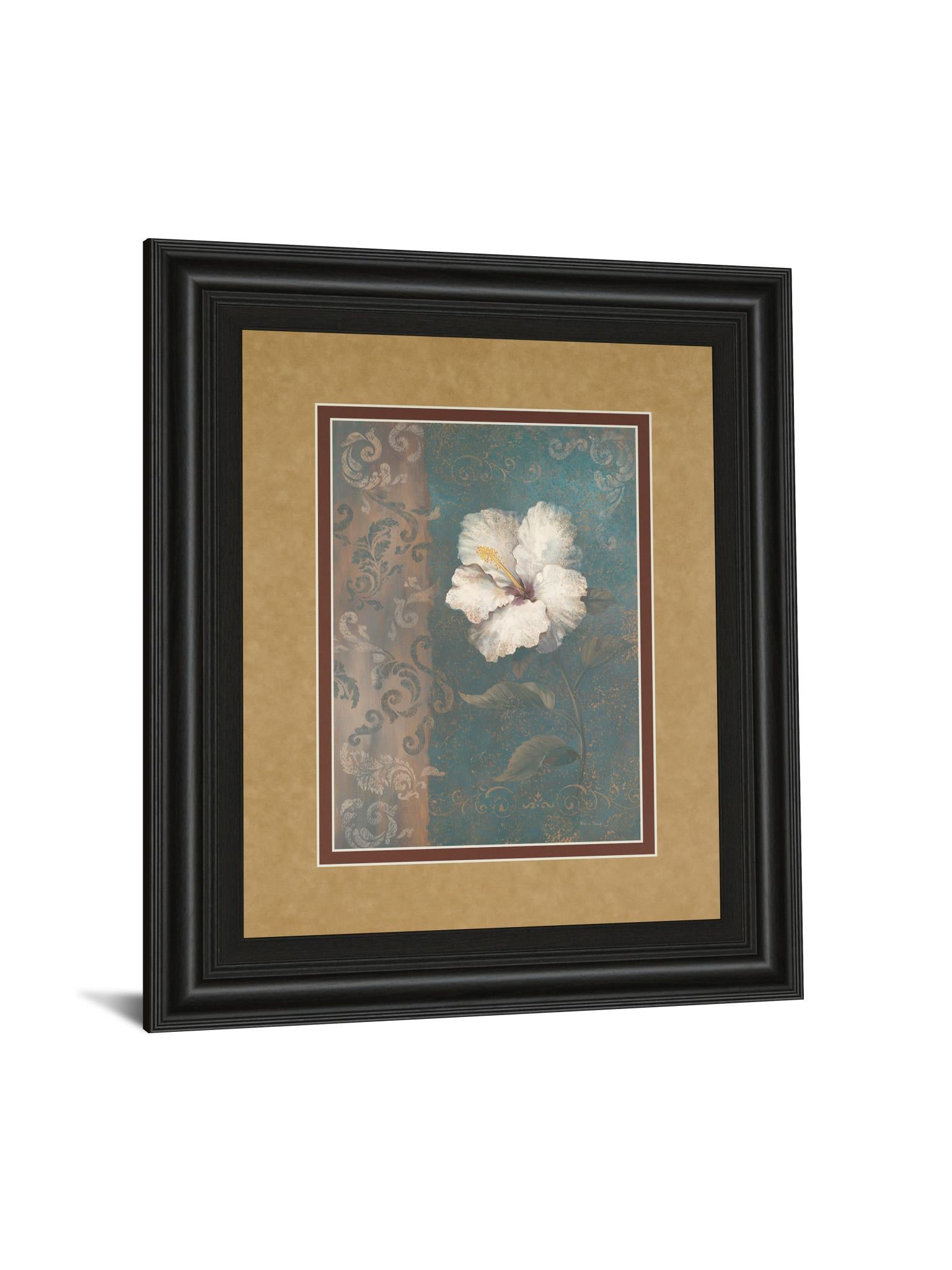 Floral Trans Ii By Vivian Flasch 34X40 Framed Print