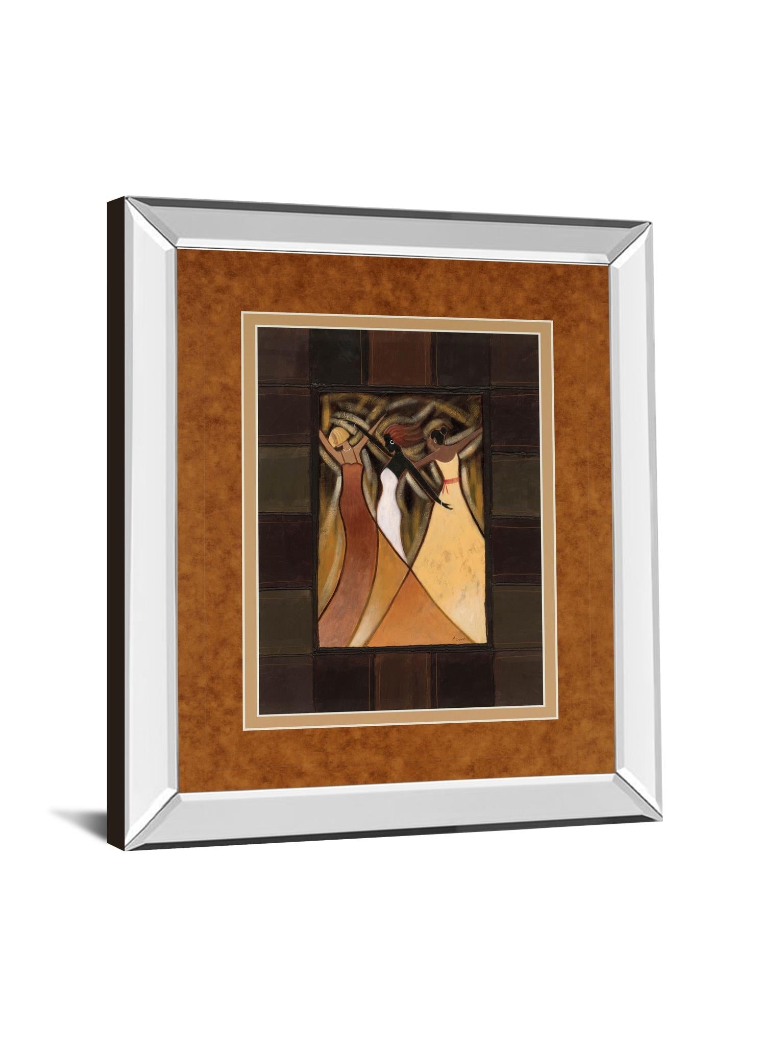 Mirrored Frame Divine Grace Ii By Rob Hefferan 34X40 Mirror Frame Print