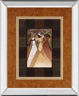 Mirrored Frame Divine Grace I By Rob Hefferan 34X40 Mirror Frame Print
