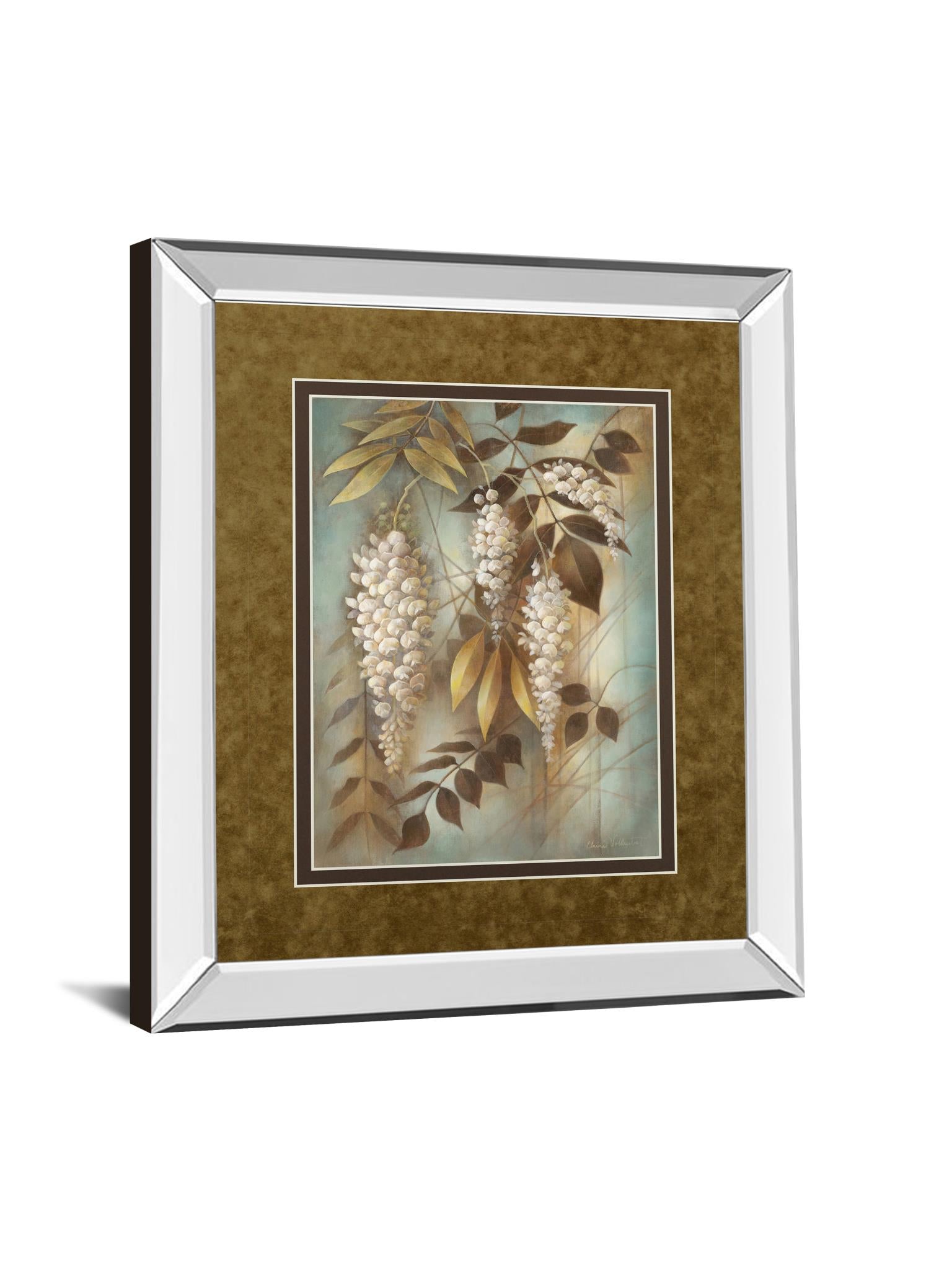 Mirrored Frame Wisteria Lane Ii By Eliane Volherbst-Lane 34X40 Mirror Frame Print