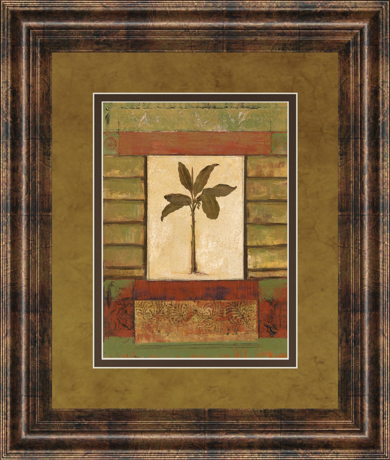 Classic Palm Ii By Rebecca Burton 34X40 Framed Print