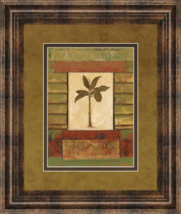 Classic Palm Ii By Rebecca Burton 34X40 Framed Print