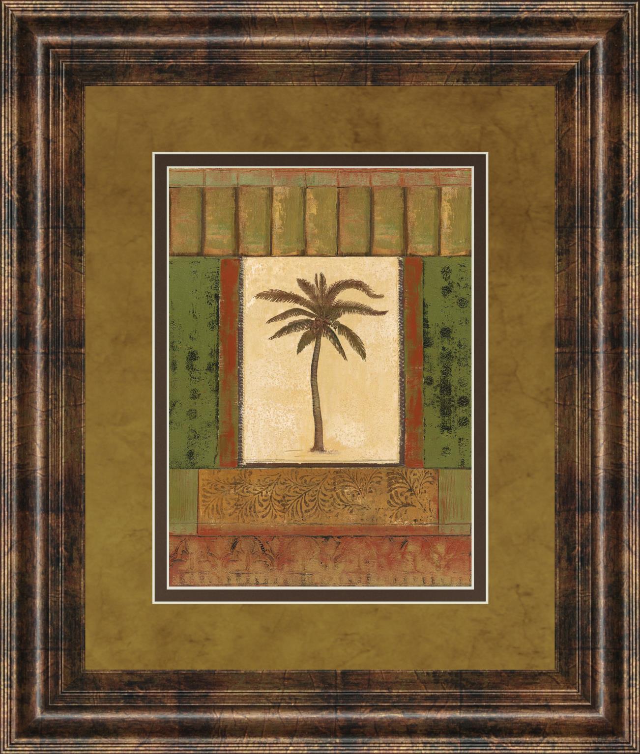 Classic Palm I By Rebecca Burton 34X40 Framed Print