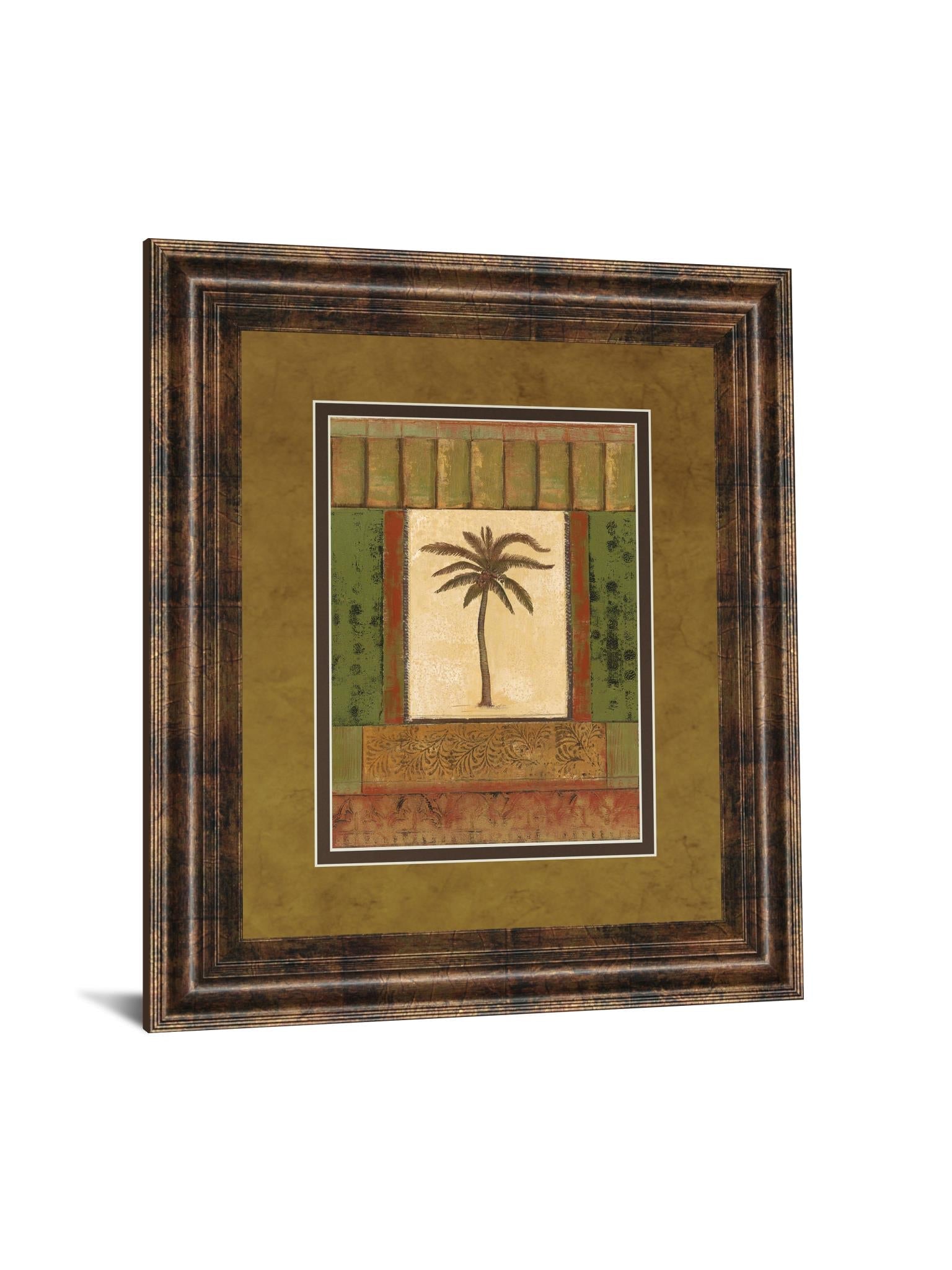 Classic Palm I By Rebecca Burton 34X40 Framed Print