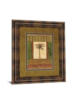 Classic Palm I By Rebecca Burton 34X40 Framed Print
