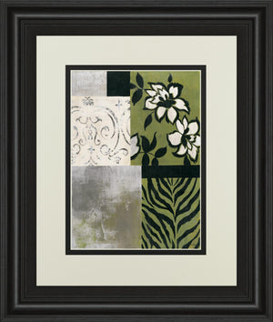 Playing With Patterns Ii By Cheryl Martin 34X40 Framed Print