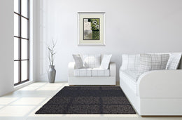 Mirrored Frame Playing With Patterns Ii By Cheryl Martin 34X40 Mirror Frame Print