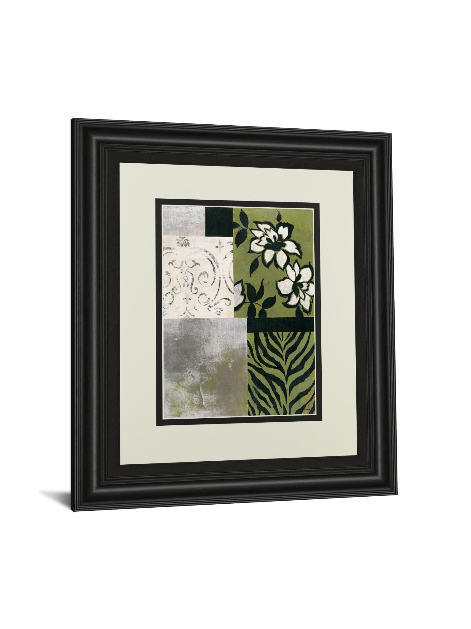 Playing With Patterns Ii By Cheryl Martin 34X40 Framed Print