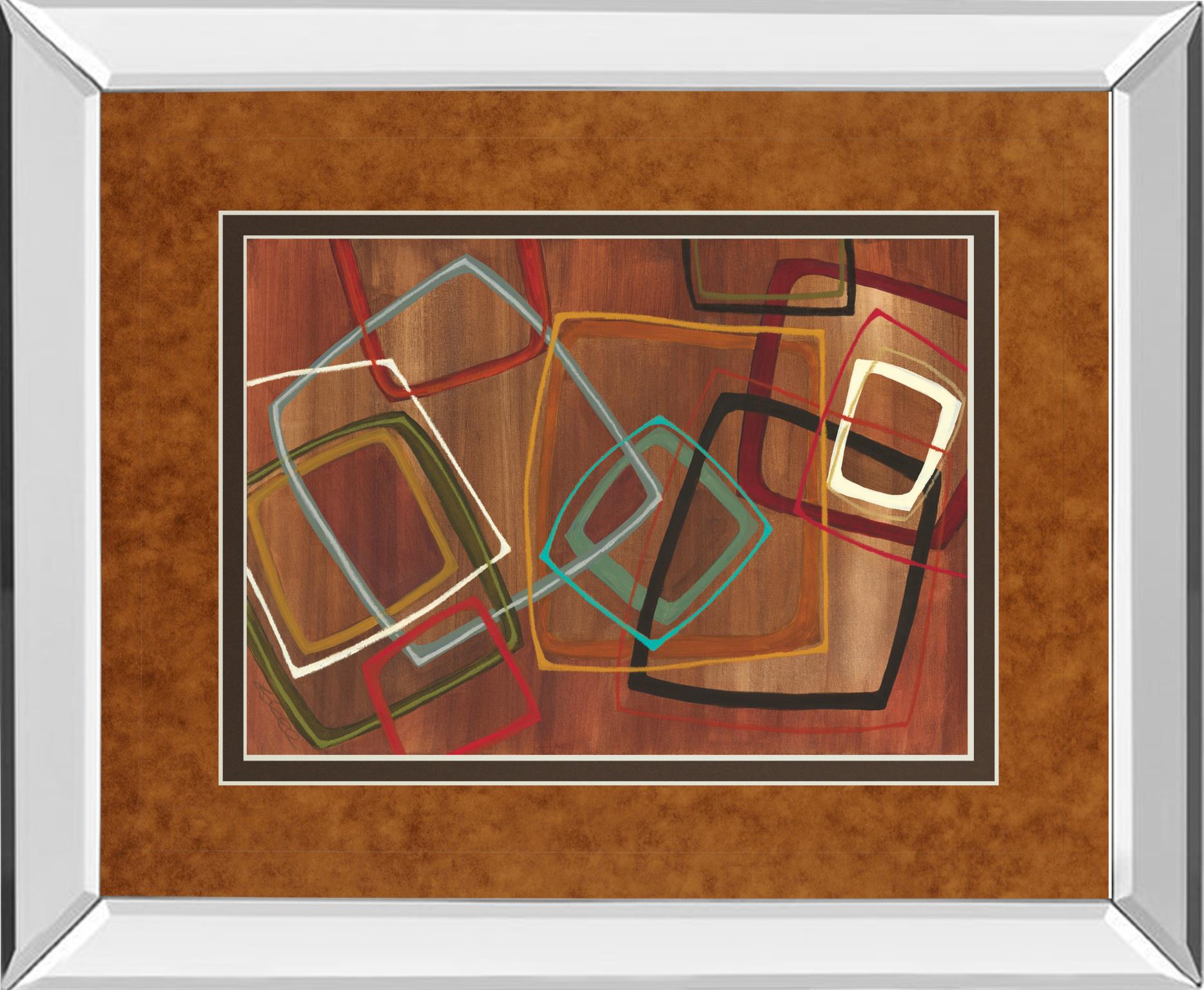 Mirrored Frame Twenty Tuesday Ii By Jeni Lee 34X40 Mirror Frame Print