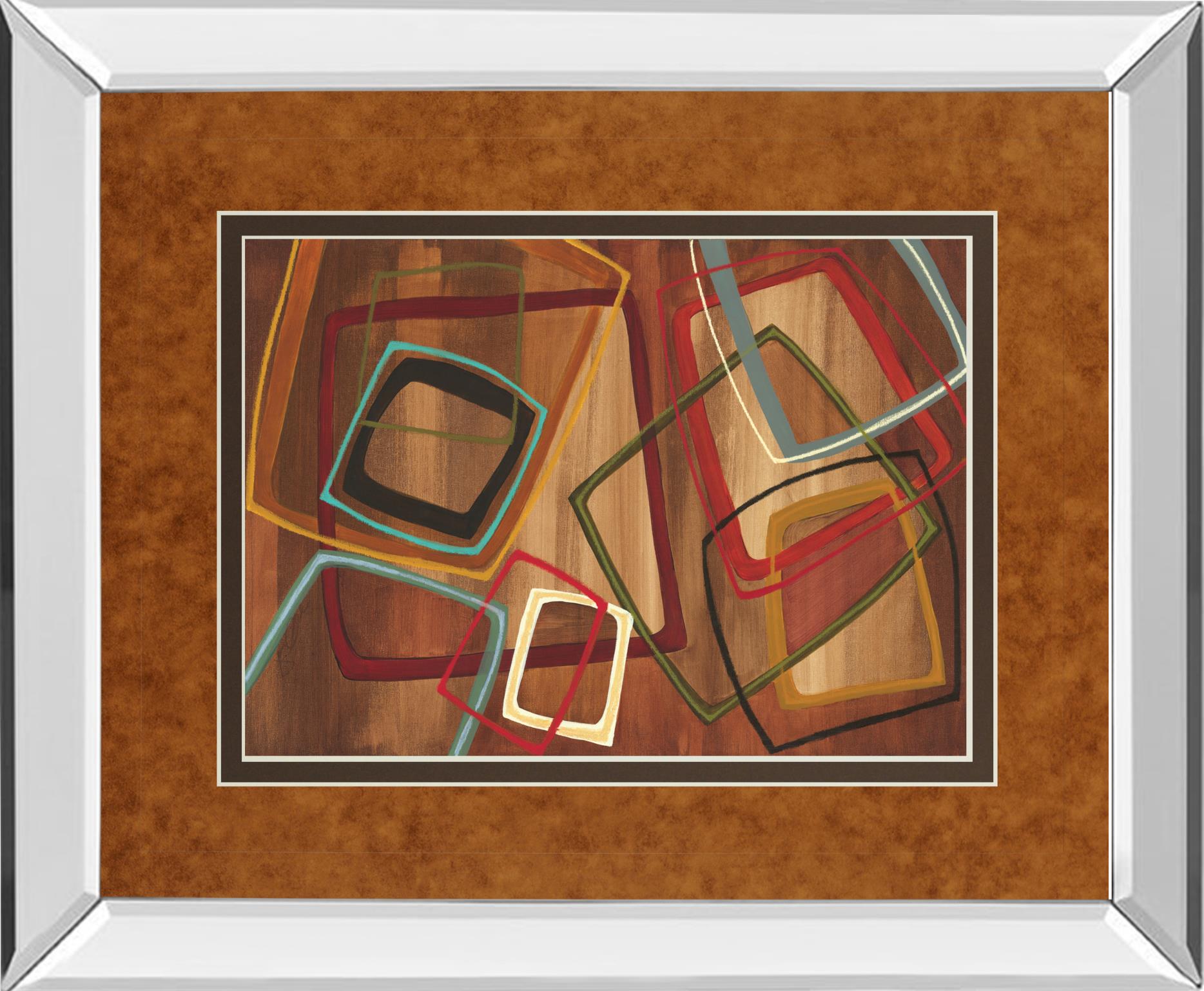 Mirrored Frame Twenty Tuesday I By Jeni Lee 34X40 Mirror Frame Print