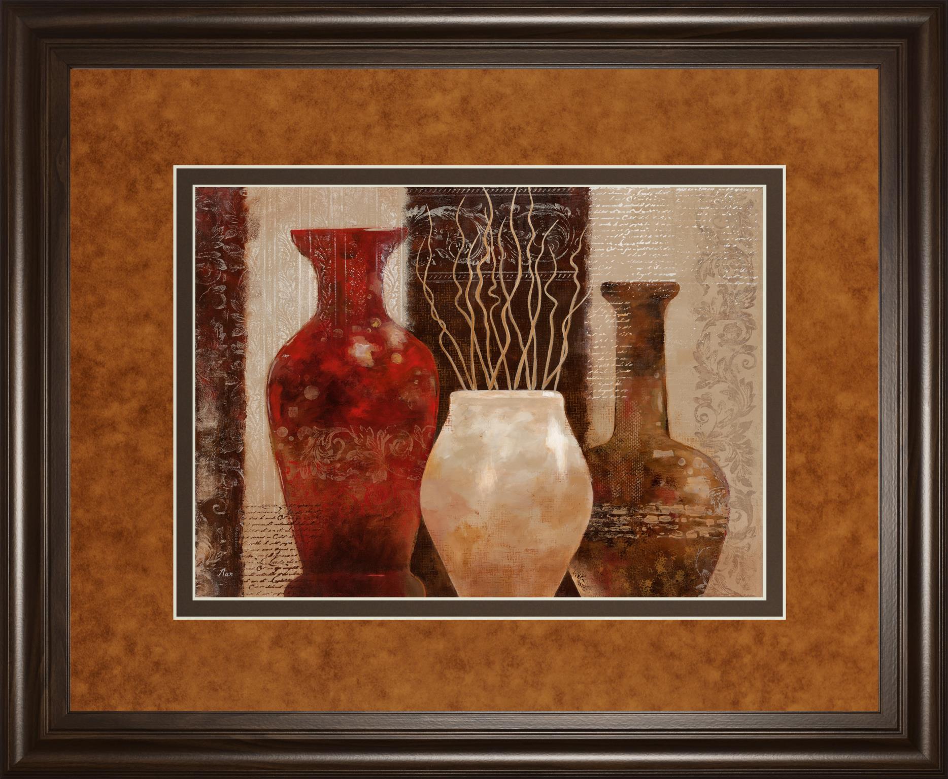 Mediterranean Style I By Nan 34X40 Framed Print