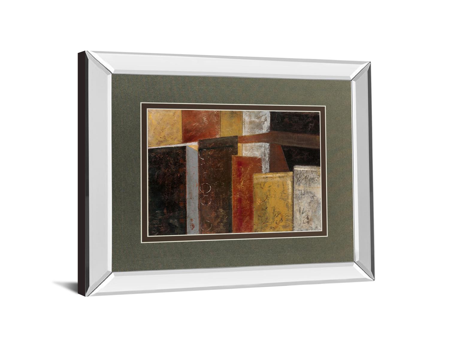 Mirrored Frame In The City I By Carol Robinson 34X40 Mirror Frame Print