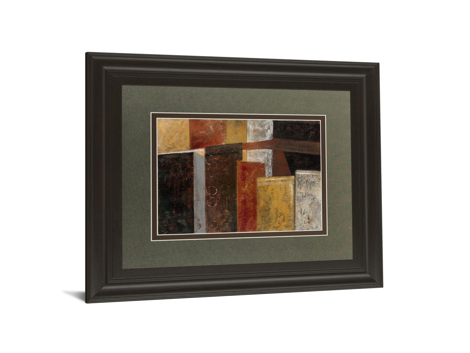 In The City I By Carol Robinson 34X40 Framed Print