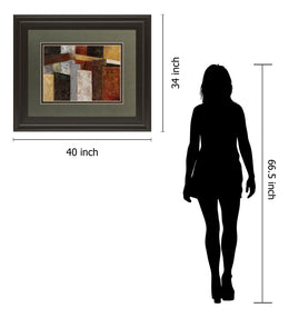 In The City Ii  By Carol Robinson 34X40 Framed Print