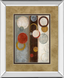 Mirrored Frame Crescent Moon I By Tava Studio 34X40 Mirror Frame Print