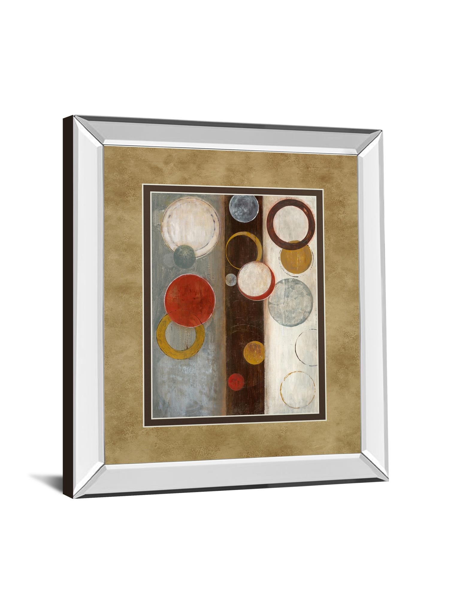 Mirrored Frame Crescent Moon I By Tava Studio 34X40 Mirror Frame Print