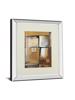 Mirrored Frame Abstract I By Patricia Pinto 34X40 Mirror Frame Print