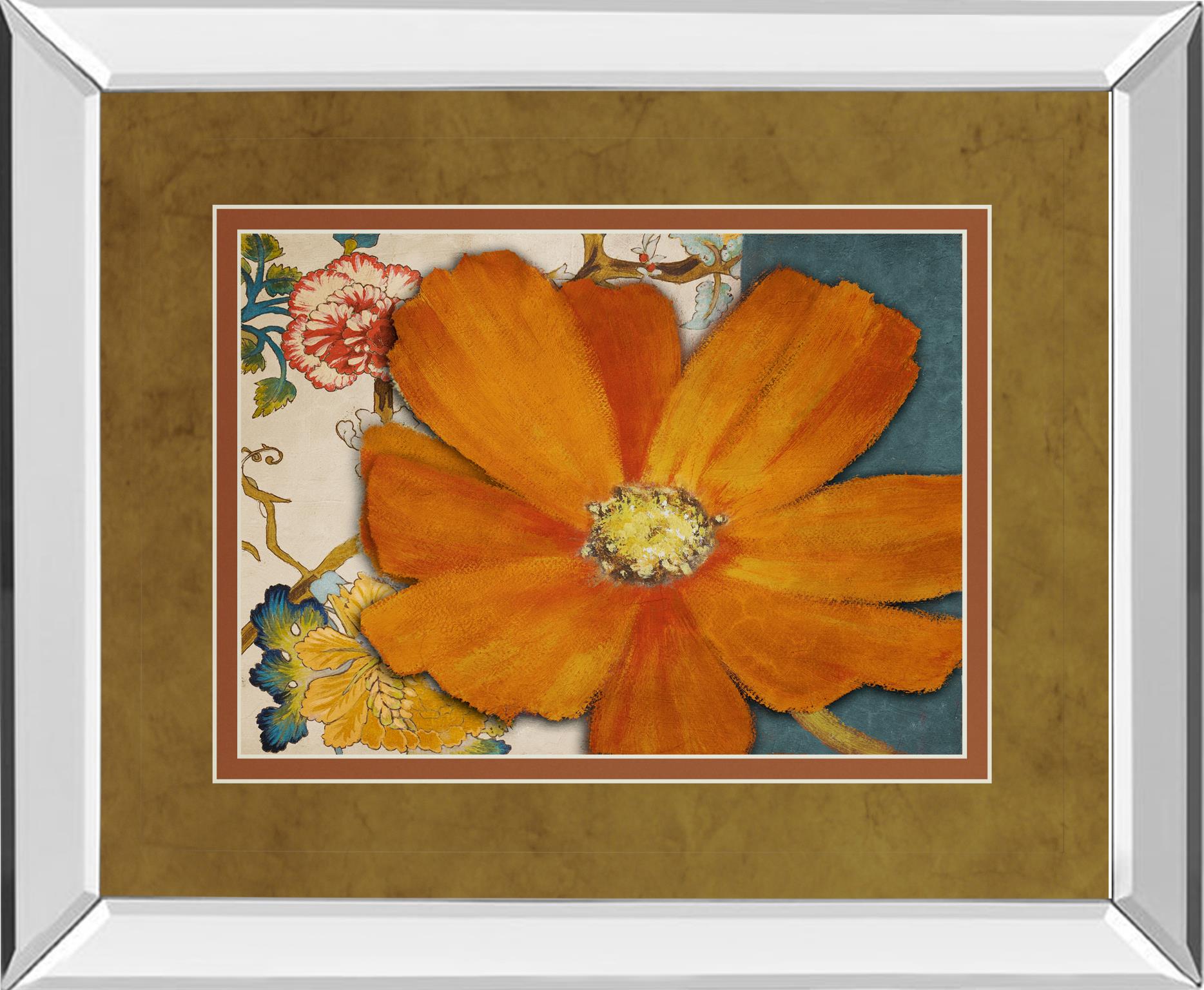 Mirrored Frame Summer In Paris Ii By Lanie Loreth 34X40 Mirror Frame Print