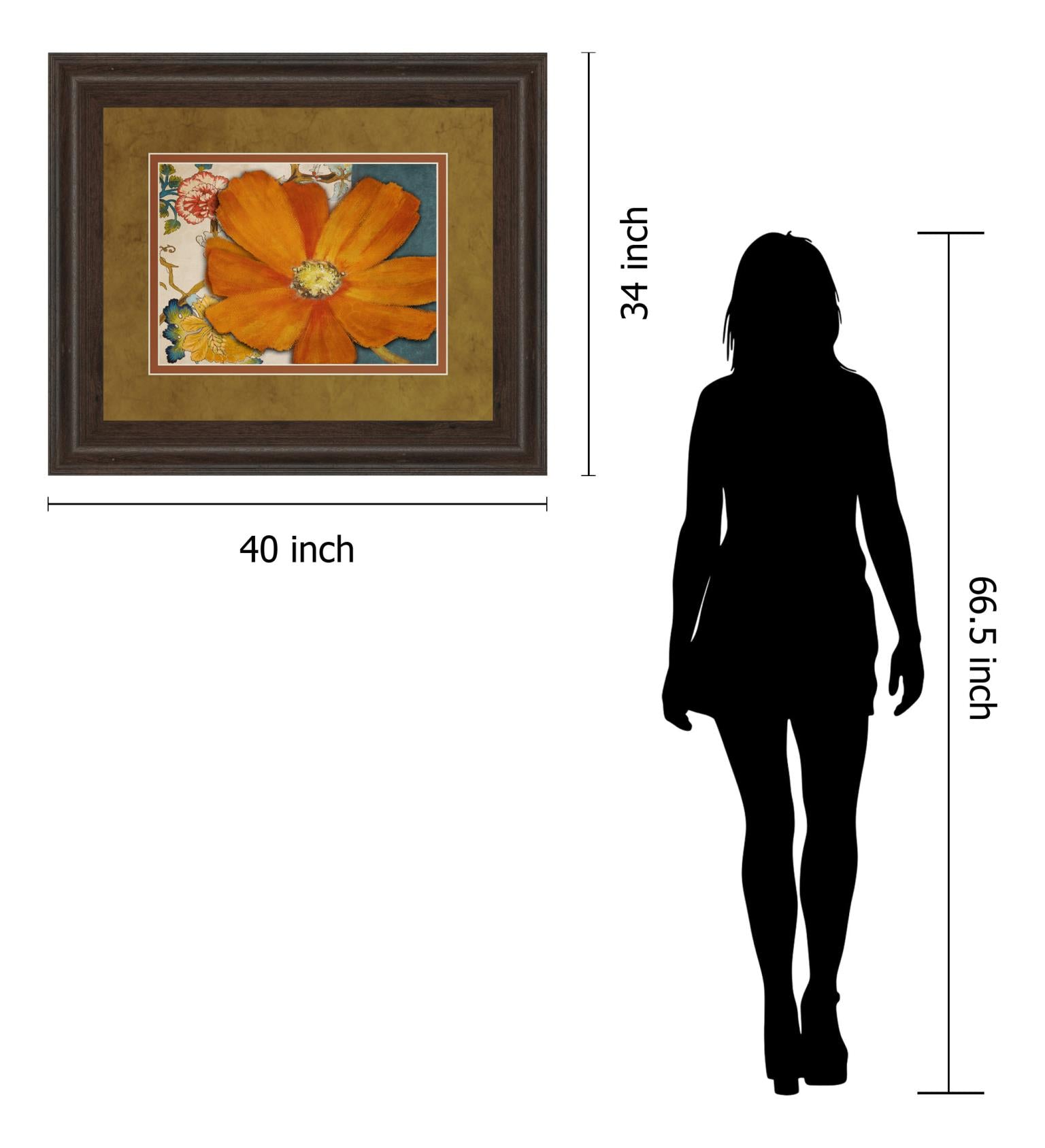 Summer In Paris Ii By Lanie Loreth 34X40 Framed Print