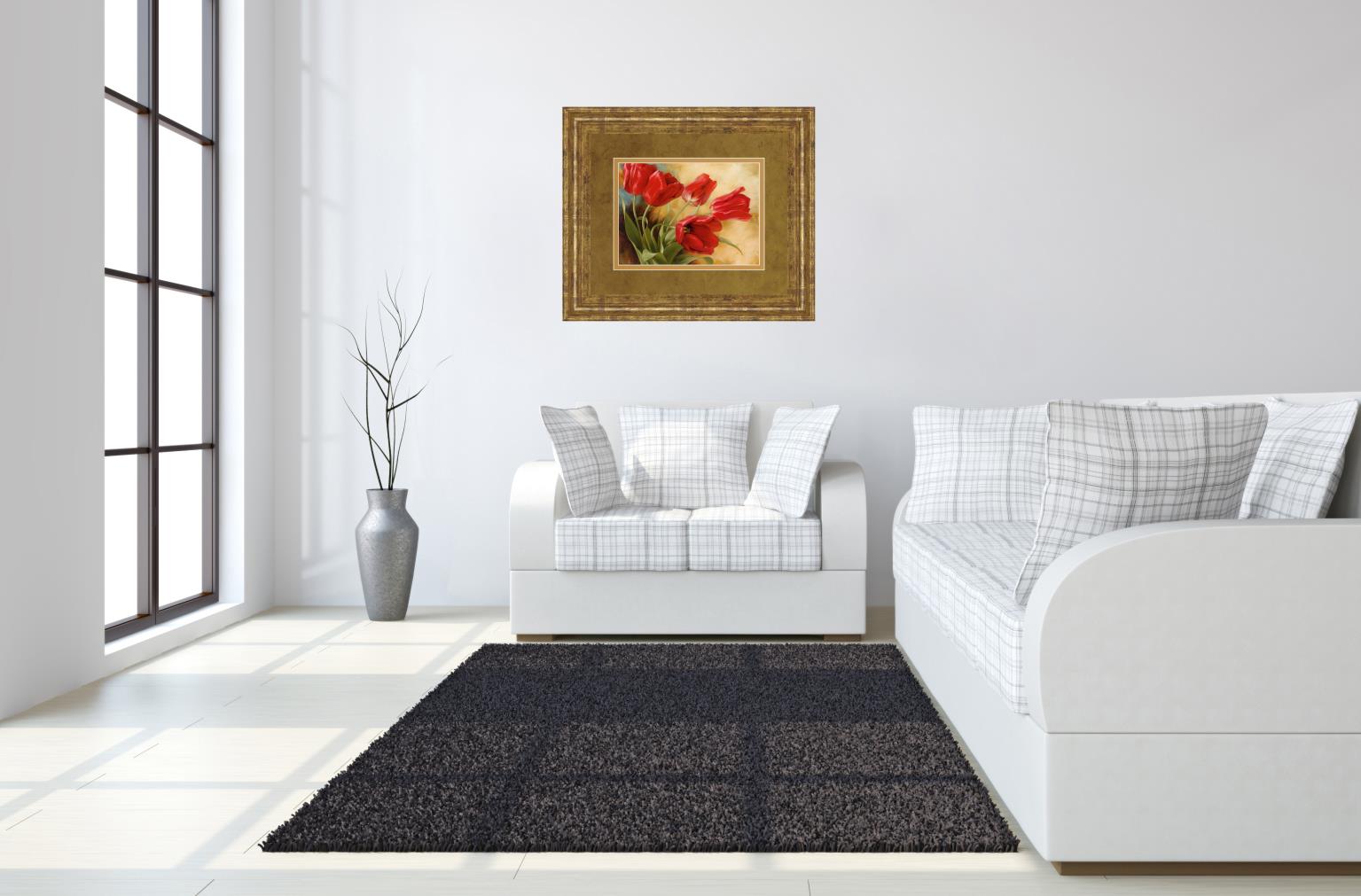 Garden In Hollard Ii By Igor Levashou 34X40 Framed Print