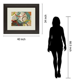 Away We Go Ii By Katrina Craven 34X40 Framed Print