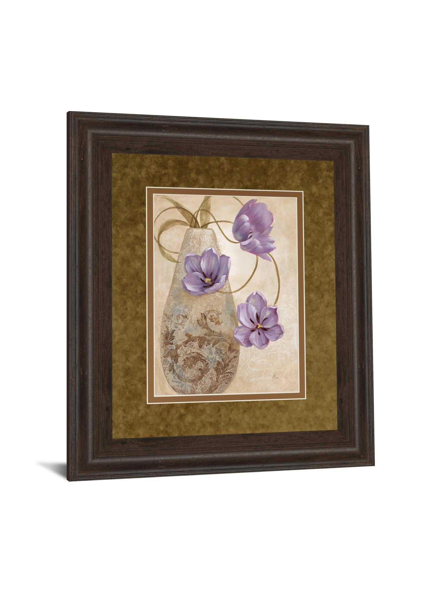 Purple Sophistication I By Nan 34X40 Framed Print
