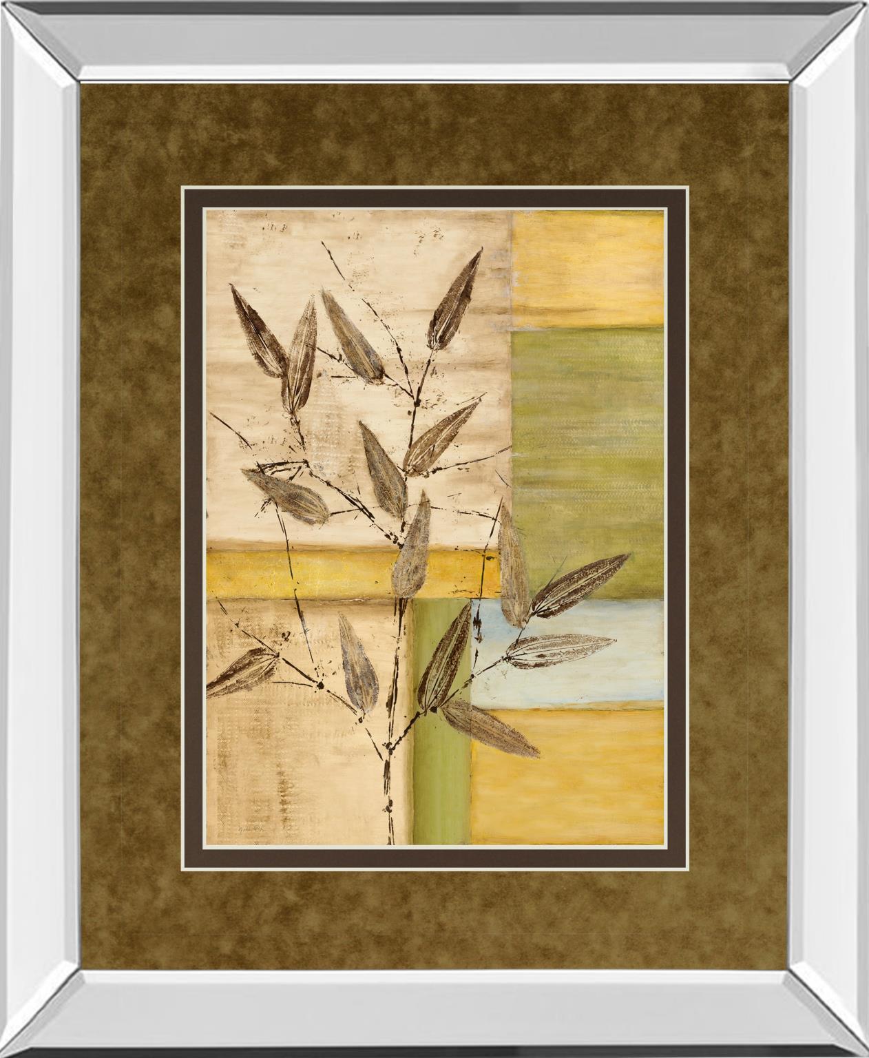 Mirrored Frame Urban Garden I By Norm Olson 34X40 Mirror Frame Print