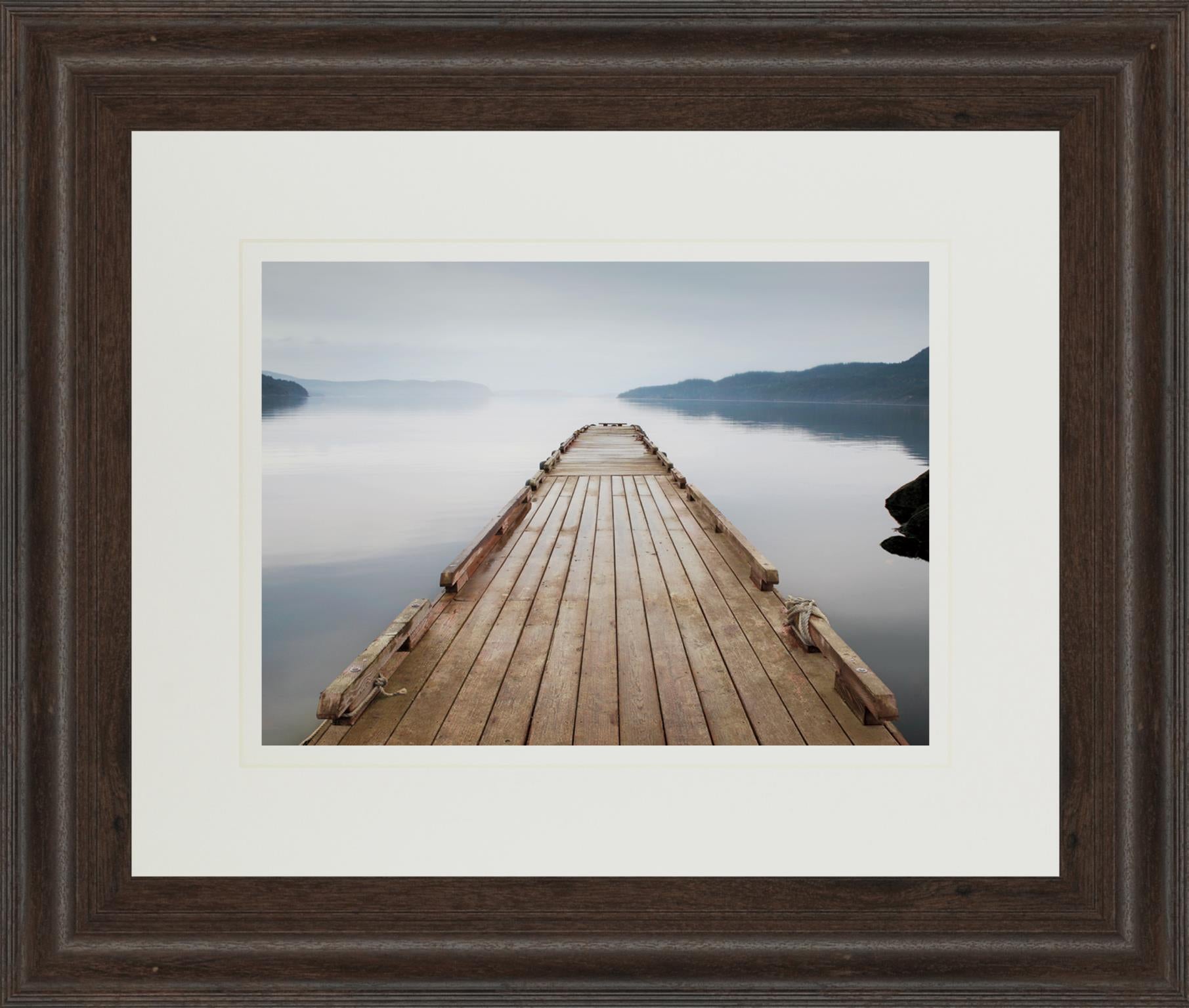 Off Orcas Island By Michael Cahill 34X40 Framed Print