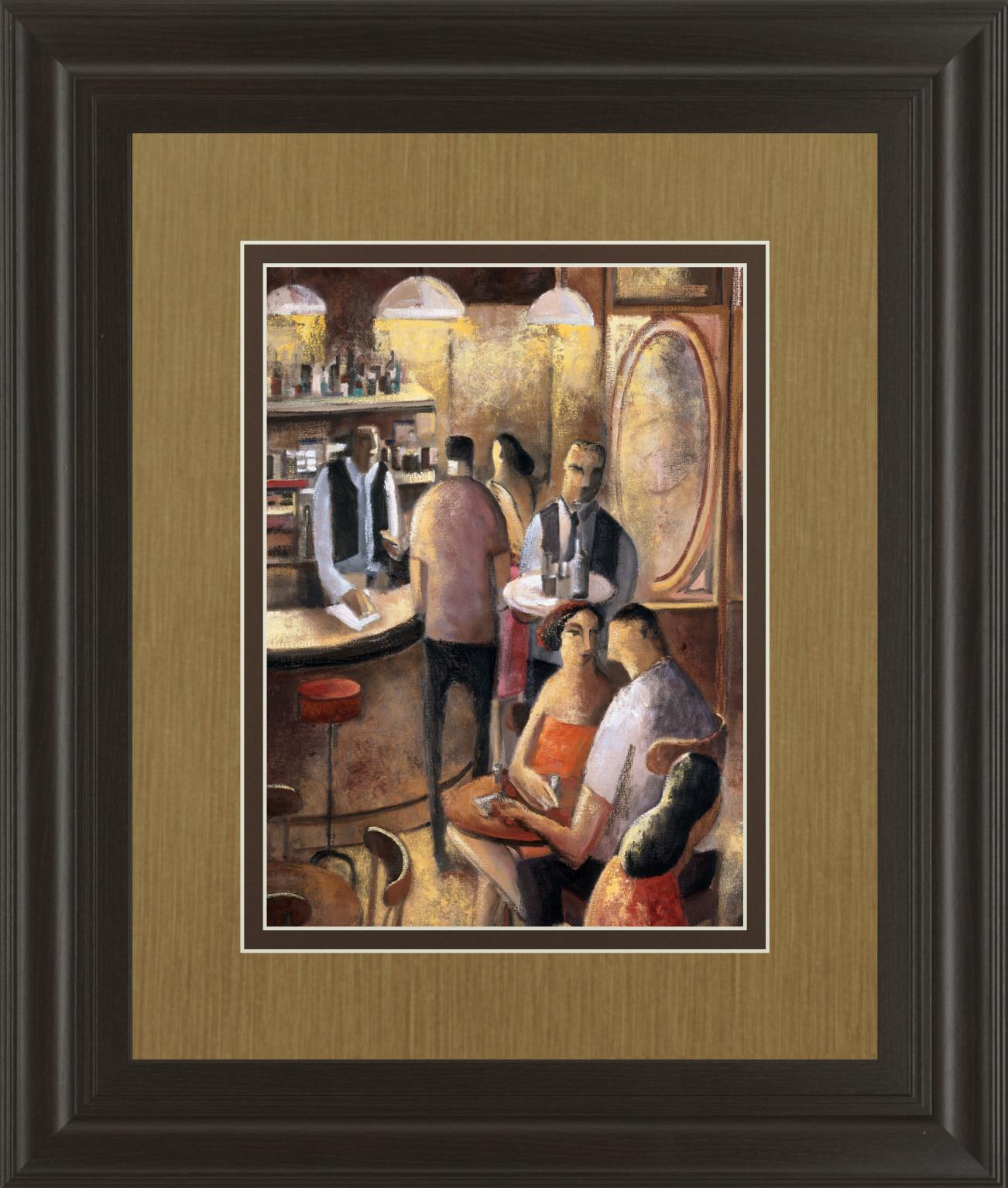 Entre Copas By Didier Lourenco 34X40 Framed Print