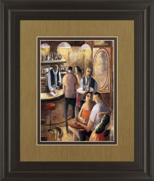 Entre Copas By Didier Lourenco 34X40 Framed Print