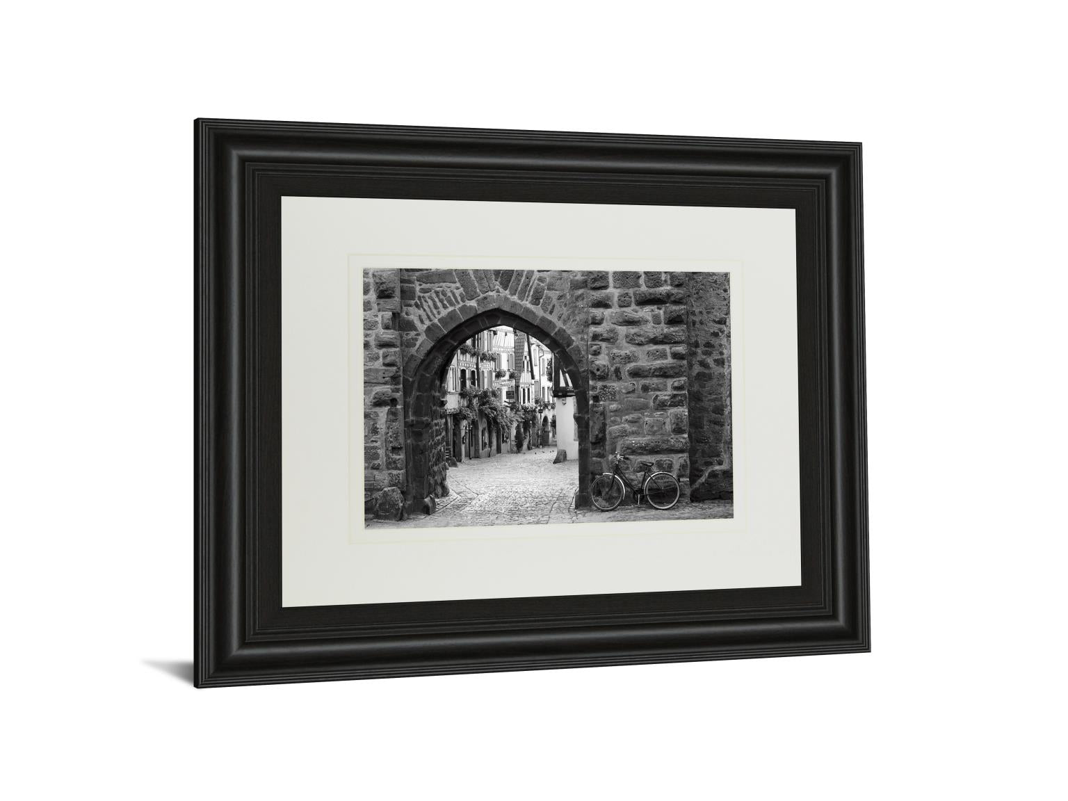 Bicycle Of Riquewihr By Monte Nagler 34X40 Framed Print