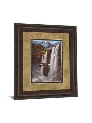 Eagle Portrait I By Leo Stans 34X40 Framed Print