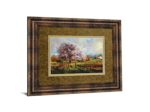 Spring Blossoms By Larry Winborg 34X40 Framed Print